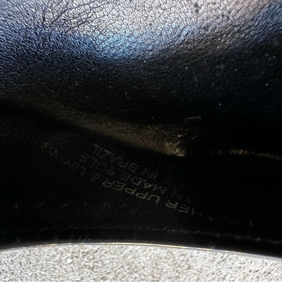 Tory Burch Sophie Black Patent Leather Wedge Heels Women’s Size 9.5 - Picture 6 of 16